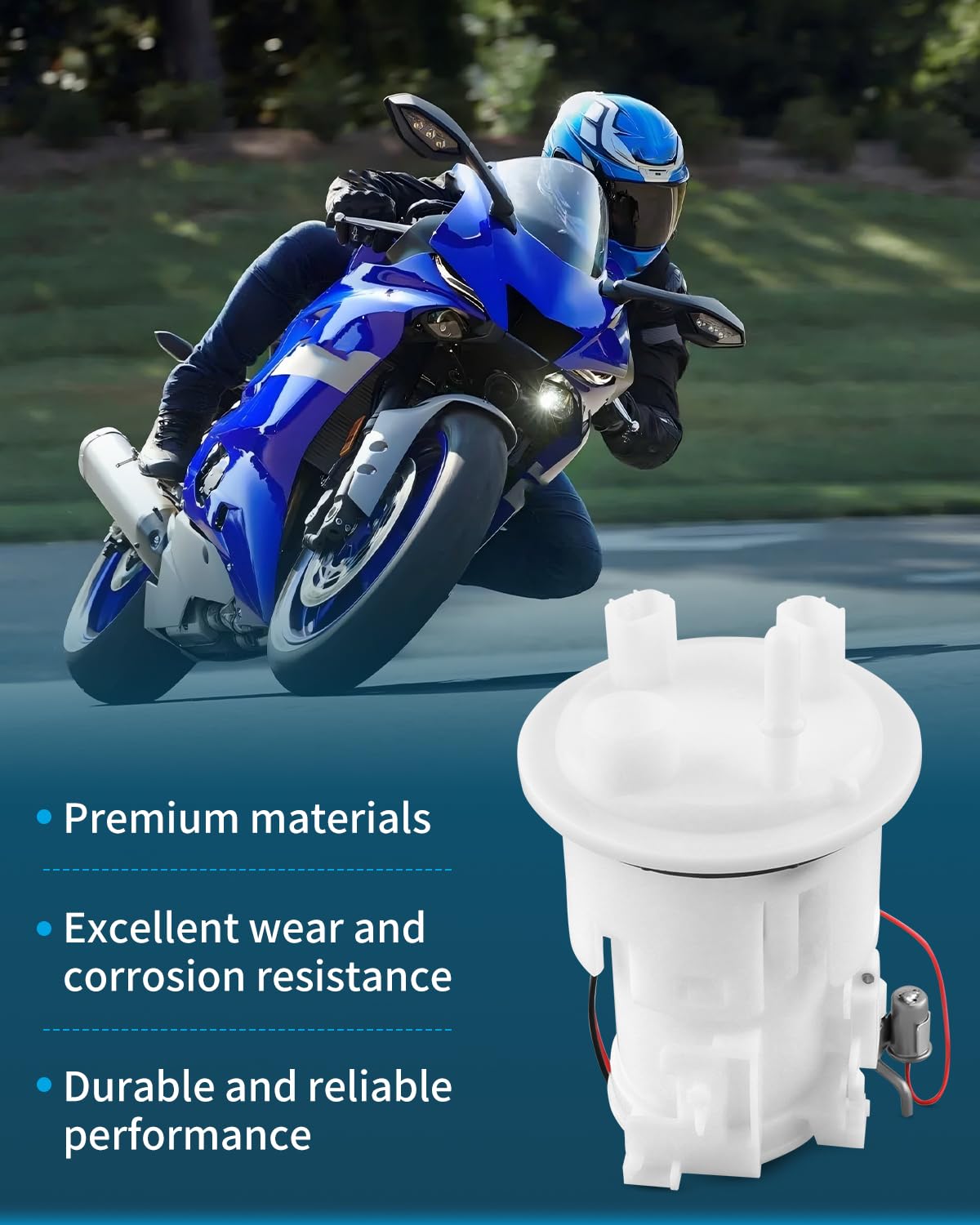Amazon | 2C0-13907-00 燃料ポンプアセンブリ ヤマハ YZF-R6 YZF-R6SP